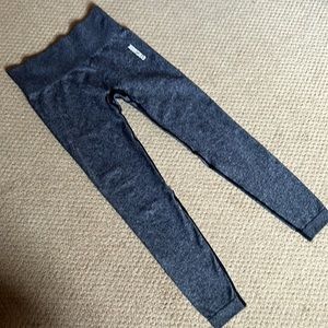 GYMSHARK Women’s Adapt Marl Black Seamless Leggings Small GLLG4114-BK